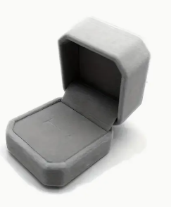 Velvet ring box, Various colors