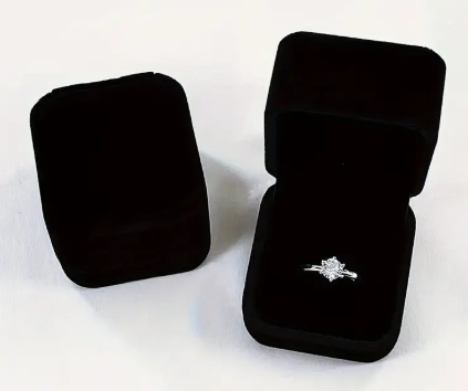 Velvet ring box, Various colors
