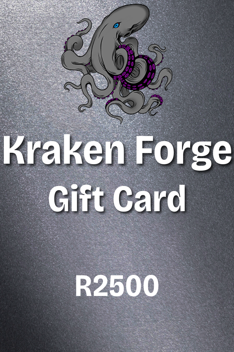 Kraken Forge gift card R2500